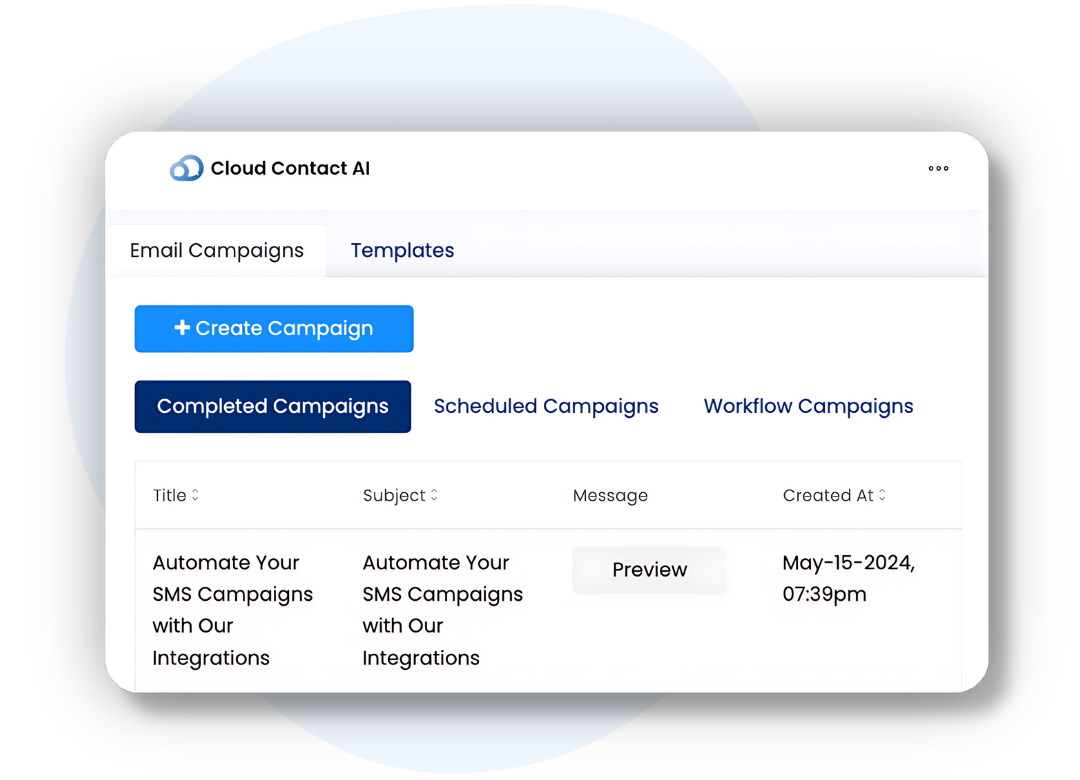 Personalize Campaigns