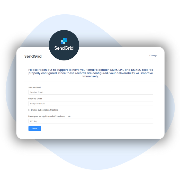 SendGrid Integration CCAI