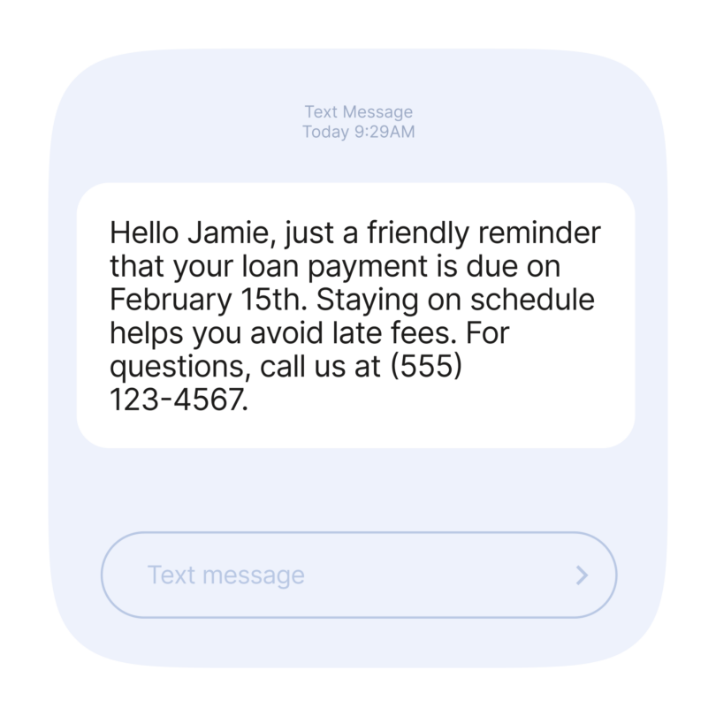 Auto Loan Text Message Reminders: A Bank’s Guide to Reducing Late Payments