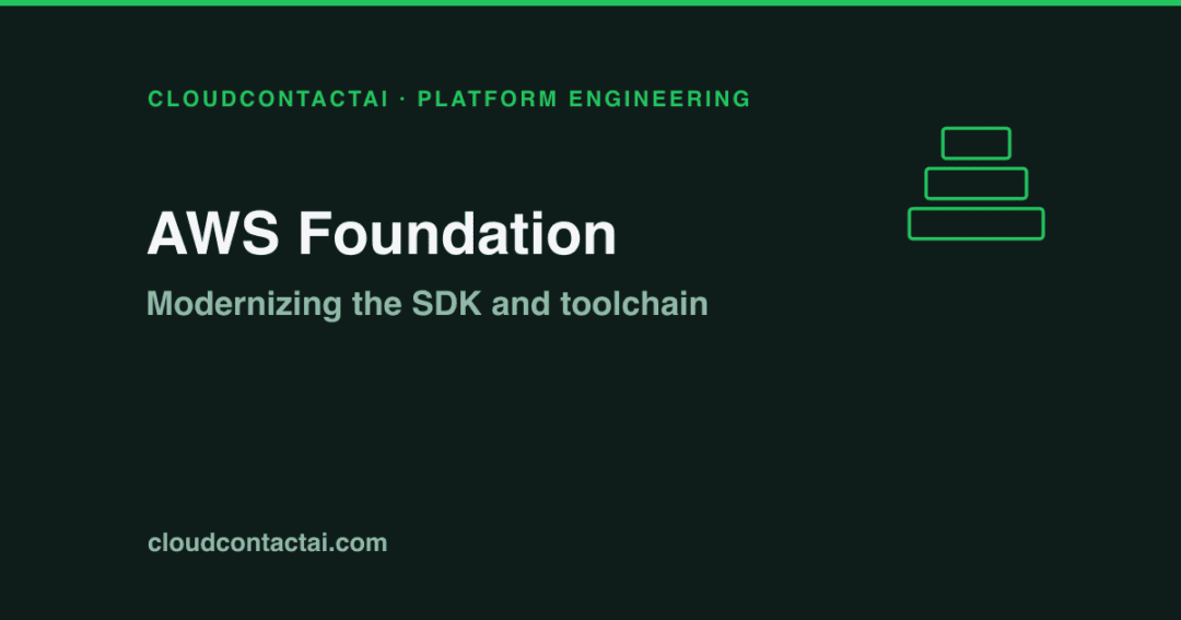Modernizing the SDK and toolchain