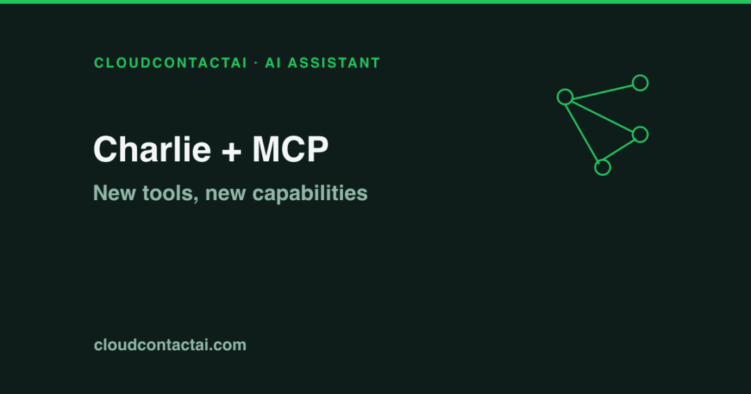 New tools, new capabilities: Charlie Just Got More Hands: New Tools Powered by MCP
